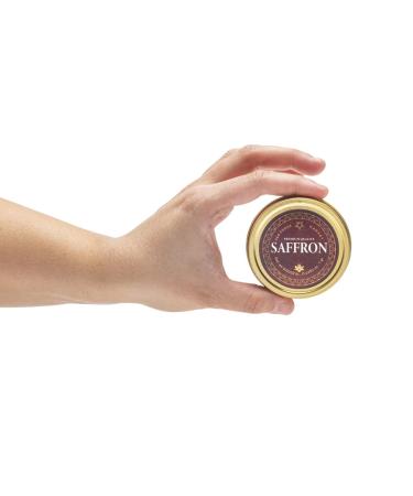 USA Foods Market Premium Saffron Threads - 100% Natural & Authentic Spice | 1g Tin | Non-GMO, Vegan, Halal & Kosher Certified - Buy Online on GoSupps.com