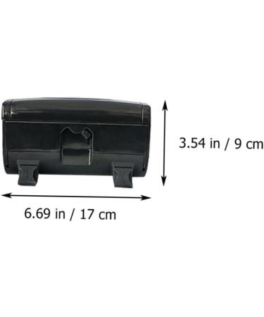 2 Pcs Tin Foil Hairdressing Barbershop Tinfoil Automatic Tin Foil Cutting Machine Foil Fold Film Nail Abs Environmental Protection Material Blackx2pcs 17x9cmx2pcs - Buy Online on GoSupps.com