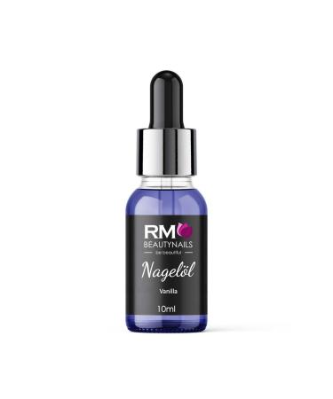 Nail Oil Nail Cuticle Oil with Pipette Nail Oil Care for Nails and Cuticles RM Beautynails 10ml (Vanilla)