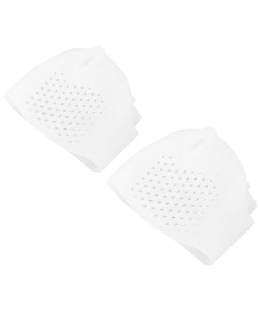 Silicone Bunion Corrector - Hallux Valgus Toe Protector for Pain Relief | Foot Care Solution (White) - International Shipping Available - Buy Online on GoSupps.com