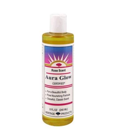 Heritage Products Aura Glow - Rosa Scent 8oz (Pack of 6) | International Shipping Available - Buy Online on GoSupps.com