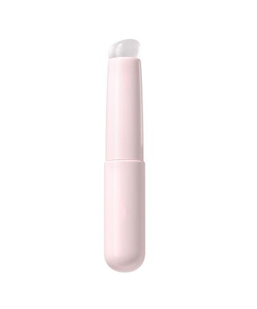 Silicone Lip Brush Round Head Lip Brushes Reusable Soft Lip Concealer Brush Portable Travel Lipstick Applicator Lightweight Professional Lip Gloss Brush For Lipstick Lip maskk pink