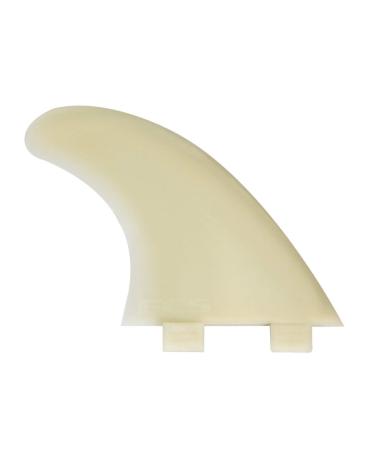 FCS M7 Natural Glass Flex Tri Set Fin Large Large