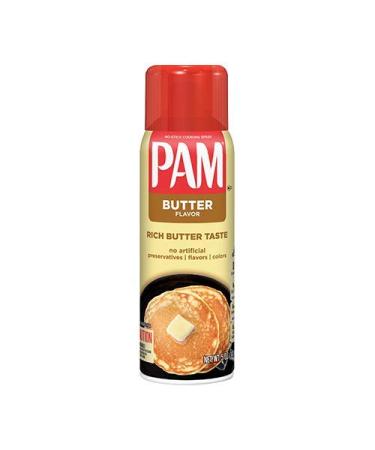 Pam Butter Flavor Cooking Spray, 5 oz 3pack