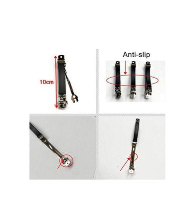 Shop Stylish Black Hair Knot Covers & French Hair Clips for Women & Girls - Elastic Dutt Decor - Buy Online on GoSupps.com