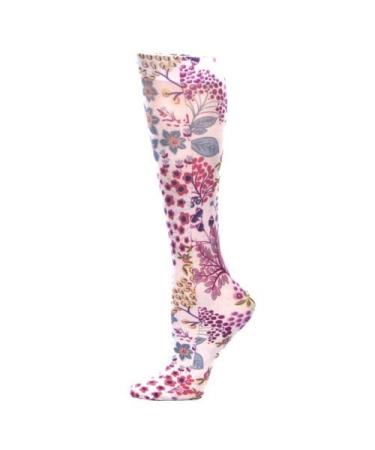 Red Moby Celeste-Stein-CMPSQ-2-1734 Womens 15-20 mmHg Compression Sock - Queen - Tracy White