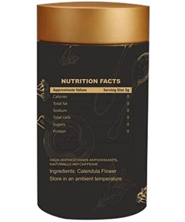DKM Leanbeing Calendula Flower Tea 30g - Promotes Healthy Skin, Reduces Acne, Supports Oral Health - Buy Online on GoSupps.com