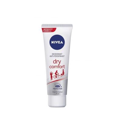 NIVEA NIVEA 6 x DRY COMFORT PLUS CREAM body deodorant - stock offer