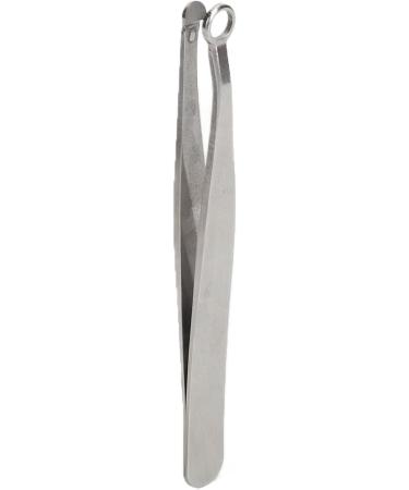 Nose Hair Trimming Tweezers Stainless Steel Bladeless Round Head Nose Hair Trimming Tweezers Waterproof for Home - Buy Online on GoSupps.com