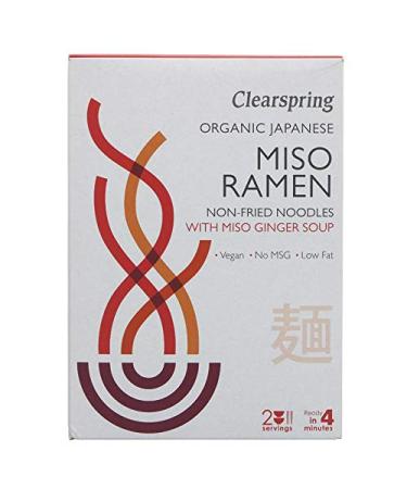 Clearspring Miso Ramen Noodles/Miso Soup 5 x 170g
