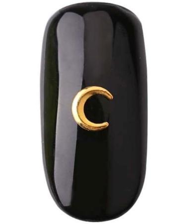AKOAK 200Pcs 3D Star and Moon Rivets Nail Art Decor Professional Nail Sticker Accessories - Buy Online on GoSupps.com