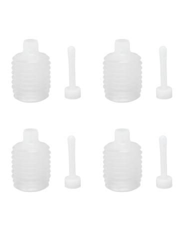 Garosa 10pcs Enema Bulb Applicators Booster Bottle Vaginal Female Decoration Bottles (White)