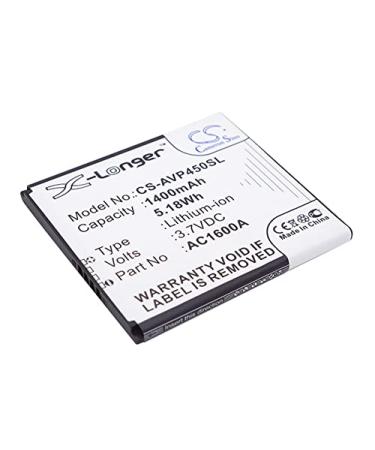 Battery Replacement for Archos AC1600A 45 Platinum 1400mAh