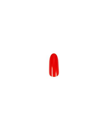 GlamUp Paris False Nails - Full Cover Almond Shape - Easy to Use 100 Pieces No. 176 Red - International Shipping Available - Buy Online on GoSupps.com