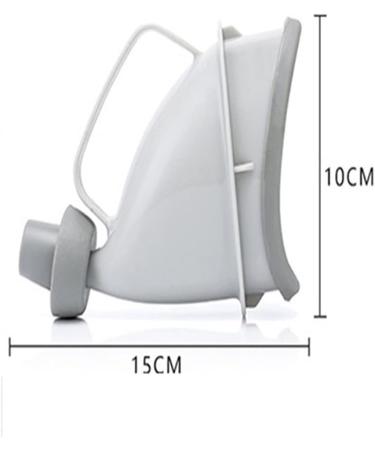 Portable Urinals Outdoor Car Travel Portable Adult Urinal Unisex Potty Pee Funnel Peeing Standing Man Woman Toilet Portable Urinal Grey for Men Women (Color : Grey) - Buy Online on GoSupps.com