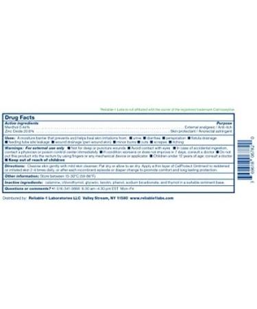 Reliable-1 Laboratories CalProtect Ointment 4oz Tube - Skin Protectant Formula - Buy Online on GoSupps.com