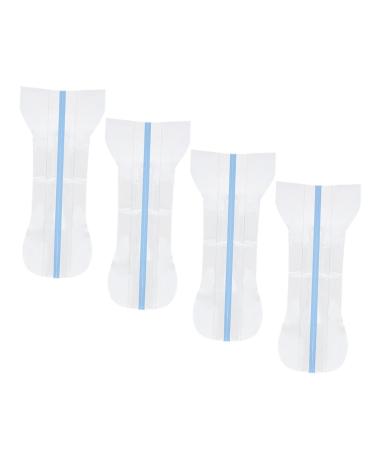 WOONEKY 4pcs Pads for Swimming White Waterproof Period Pads for Swimming Daily Use Patches