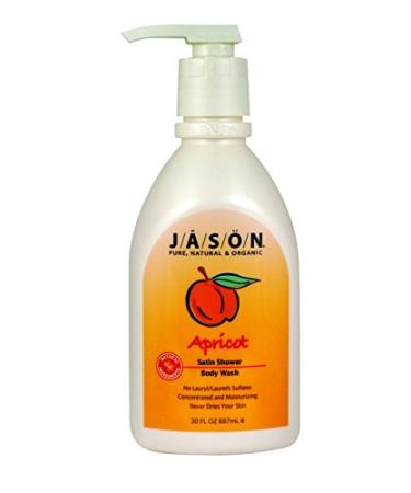 Jason Natural Body Wash Glowing Apricot 30 fl oz - Nourishing & Refreshing Cleanser - Buy Online on GoSupps.com