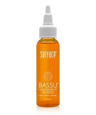 Surface Hair Bassu Gold Hydrating Oil Protect While Brightening Color And Adding Shine 2 Fl. Oz.