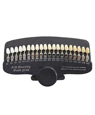 Professional Dental Teeth Whitening Shade Guide | 3D R-20 Color Chart for Dentists | International Shipping Available - Buy Online on GoSupps.com