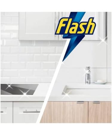 Flash with Bleach Multi Purpose Cleaning Spray Eucalyptus Scent 3Pk 3 x 800ml + Our Gift for You: Organza Bag Size 9x7x0.1cm - Buy Online on GoSupps.com