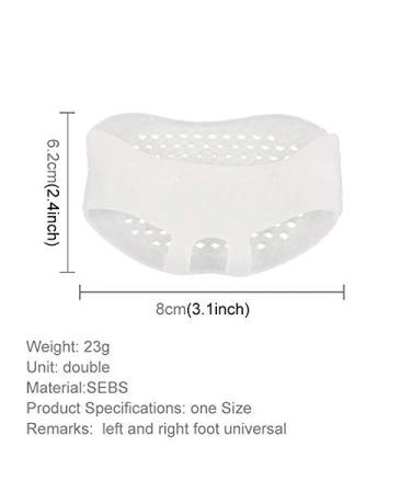 XTRAFAST Silicone Gel Toe Separator for Hammer Toe & Hallux Valgus - Orthotic Comfort & Pain Relief - Buy Online on GoSupps.com