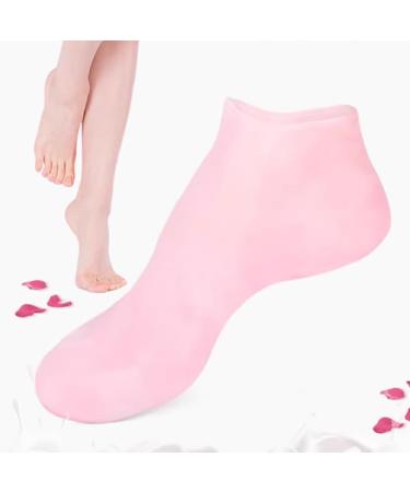 rongweiwang 2a of Soft Silicone Foot Care Tools Flexibility and High Elasticity 3. Flexibility Silica Gel Moisturizing Socks Colour of Skin One Size fits All Colour of Skin One size fits all - Buy Online on GoSupps.com