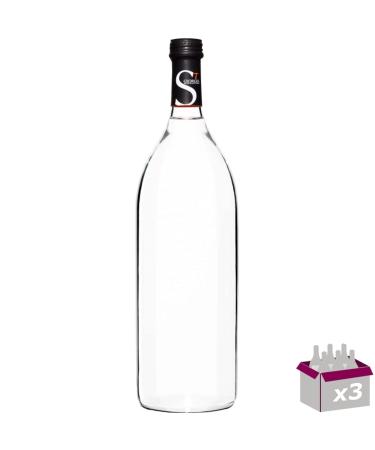 St Georges Natural Mineral Water 3 x 1 L Lost Glass