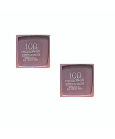 Maybelline SuperStay Matte Ink Liquid Lipstick Philosopher 100 - Pack of 2 | 0.17 Fl Oz - Buy Online on GoSupps.com