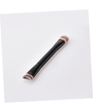Housoutil Blush Brush Poweder Brush Dual Ended Brush Makeup Brush Cosmetics Brush Double Brush Wooden Eyes - Buy Online on GoSupps.com