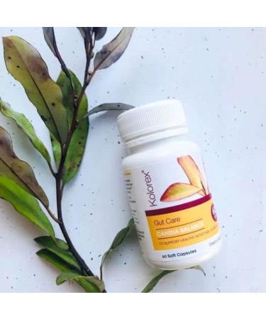 Kolorex Gut Care Candida Balance 60ct - Advanced Candida Care Supplement - Buy Online on GoSupps.com