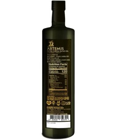 Artemis Greek Premium Extra Virgin Olive Oil (EVOO) First Cold Pressed Koroneiki Variety Olives P.D.O Messara Crete Greece Kosher Non-GMO Gluten Free 17 FL oz | 500 ML  - Buy Online on GoSupps.com