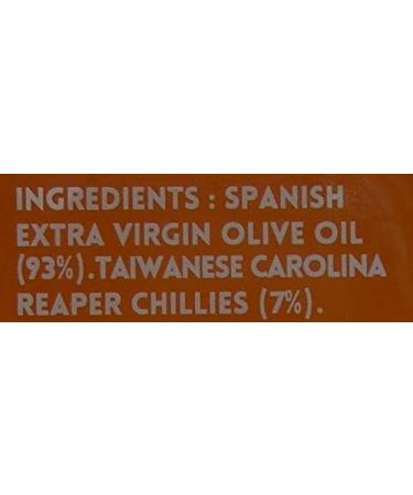 The Chilli Oil Company Carolina Reaper Chilli Oil 125 ml - Buy Online on GoSupps.com