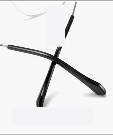 Buy Retro Blue Light Blocking Square Reading Glasses - Oversized +150 Clear Vision Computer Eyewear - Buy Online on GoSupps.com