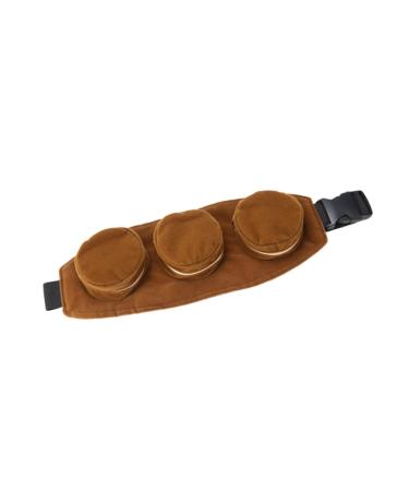 Beaupretty 1 Set Moxa Standpfnner Moxibusion holder Hotionous Moxibustion-Pflaster Molybdenum Metal stand Digestive disorders Moxibusion-tank drilling Moxibusion-Box Moxibustion Clothing Size 2 Brown