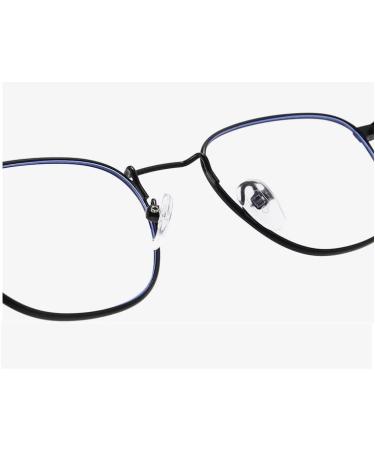 Large Classic Blue Light Blocking Reading Glasses +1.00 - Stylish Clear Vision Eyeglasses for Digital Screens - Buy Online on GoSupps.com