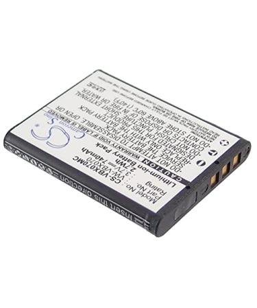 SPANN Battery Replacement for Panasonic HM-TA2 HX-DC1 HX-DC10 HX-DC10EB-K HX-DC10EF-K HX-DC10GK HX-DC15 HX-DC1EB-H Part No: VW-VBX070 VW-VBX070GK VW-VBX070-W 3.7V