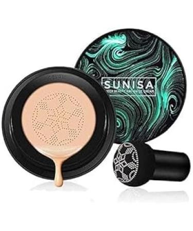 WATERPROOF and SWEAT RESISTANT Mushroom Head Make up Air Cushion Moisturizing Foundation (beige 20 g) - Buy Online on GoSupps.com