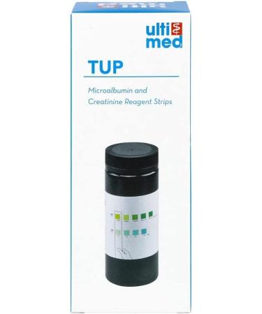 MICROALBUMIN Creatine Urine Test Strips - 25 pcs for Home Testing | Fast International Shipping - Buy Online on GoSupps.com