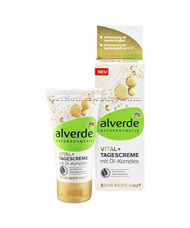 Alverde alverde natural cosmetics Vital+ Day Care with Oil Complex 50 ml