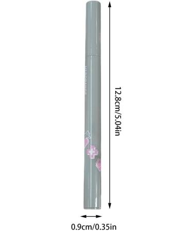 Waterproof Eyeliner | Eye Beauty Products Long-Lasting Ultra Fine Liquid Eyeliner Multifunctional Quick Drying Liquid Eyeliner Portable Tear Bag Makeup Cosmetics for Daily Use Shakven 03# Fog Black - Buy Online on GoSupps.com