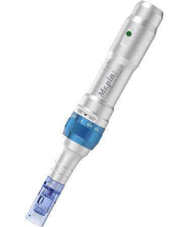 Original Derma pen Mr.Pin A6 Plus with 20pcs Assorted Cartridges and Ice Massage Wheel - For Skin Care and Hair care - Buy Online on GoSupps.com