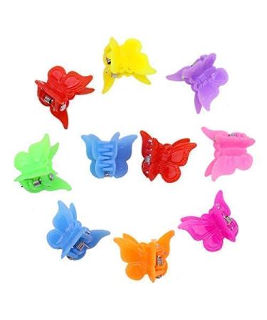 WEFOO 100 Pack Butterfly Hair Clips - Assorted Mini Clips for Girls & Women - Buy Online on GoSupps.com
