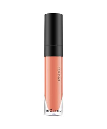 hhseyewell Lollipop Lipstick 19 Colors Non Stick Cup Lip Gloss Water Mist Lip Dew Is Not Easy To Decolorize Lip Glaze Lip Gloss Female Lip Makeup Make up Pallet One Size B