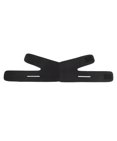 Facial Sculpture Bandage Physical Treatment Adjustable Tightness Ergonomic Design Eliminate Double Chin Diving Material Long Term Face Lifting Suitable for Facial Massage