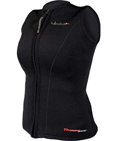 Henderson 2.5mm Women's Thermoprene Vest - Front Zip - Black 8