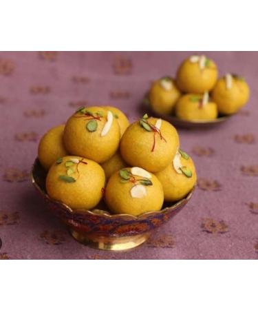 Festival Special Premium (Besan Ladoo 600g) Delicious Indian Traditional Sweets To Sweeten Up Your Celebration Best Gift For All Occasions Marriage Diwali Holi Raksha Bandhan Sold By Kidzbuzz - Buy Online on GoSupps.com