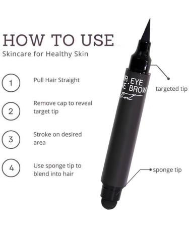 Instant Roots Cover Up Stick 2024 New Upgraded Quickly Cover Hai 2 in 1 Eyeliner Waterproof LongLasting for Women Me Eyebrow Pencil Stick Root Cover Up Hair Shading Sponge Pen 4pcs - Buy Online on GoSupps.com