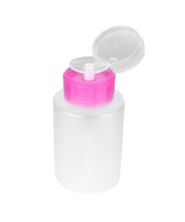 Nail Polish Remover Container Empty Pump Dispenser Refillable Portable Bottle Manicure Tool for Store Nail Unloading Water Alcohol Makeup Remover