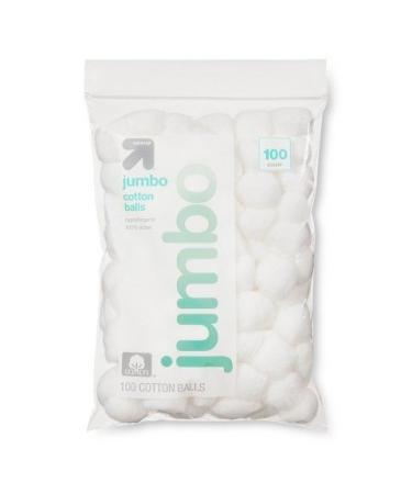 Jumbo Cotton Balls - 100 ct - up up TRG